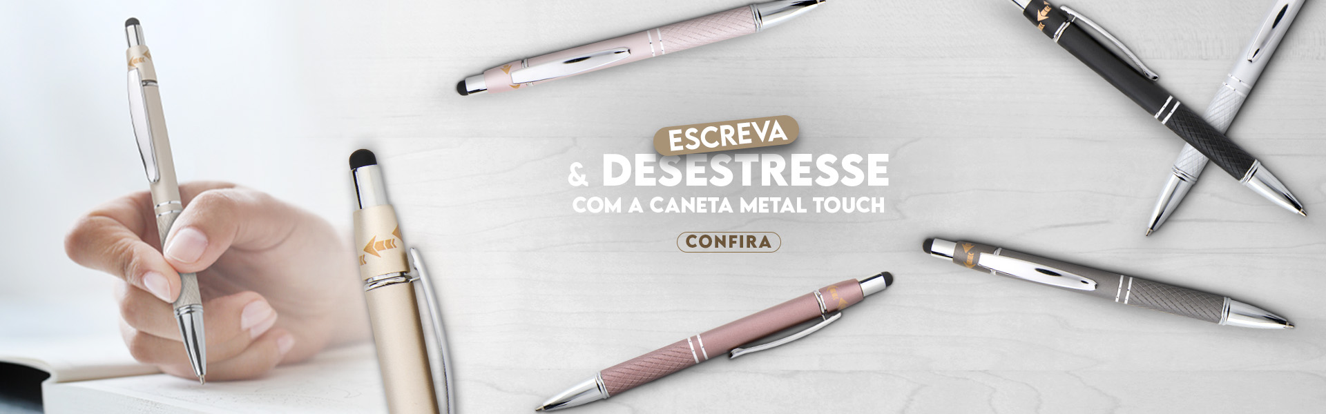 Banner Caneta Touch