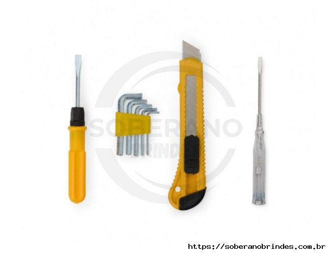Kit Ferramentas 4 Peas