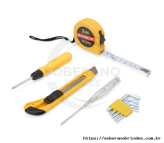 Kit Ferramentas 5 Peas