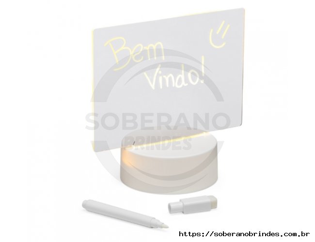 Luminria Lousa Personalizada