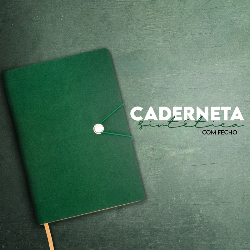 Caderno corporativo personalizado
