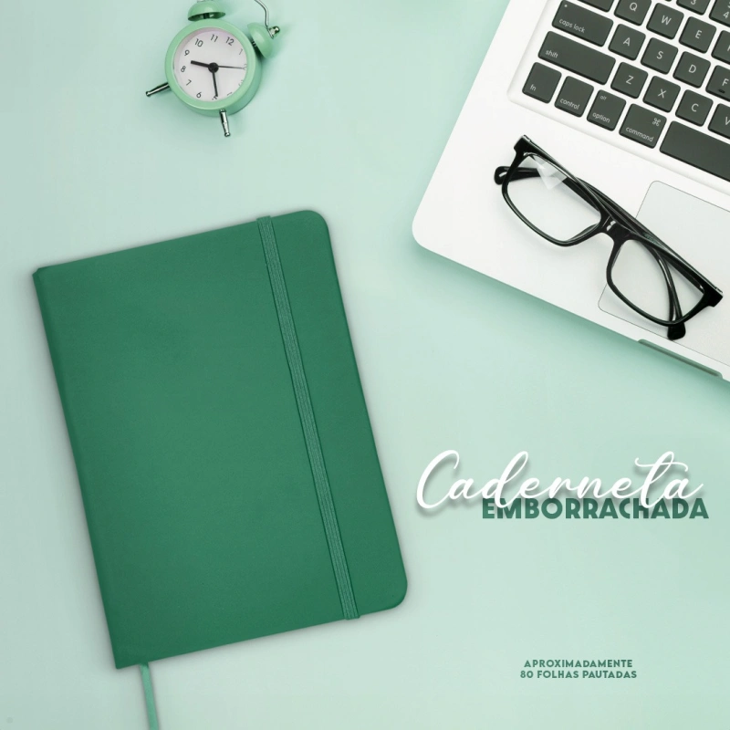 Caderno moleskine personalizado