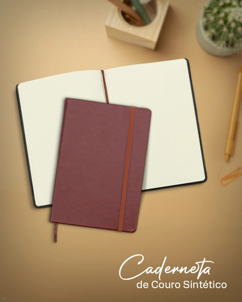 Confecção de cadernos personalizados