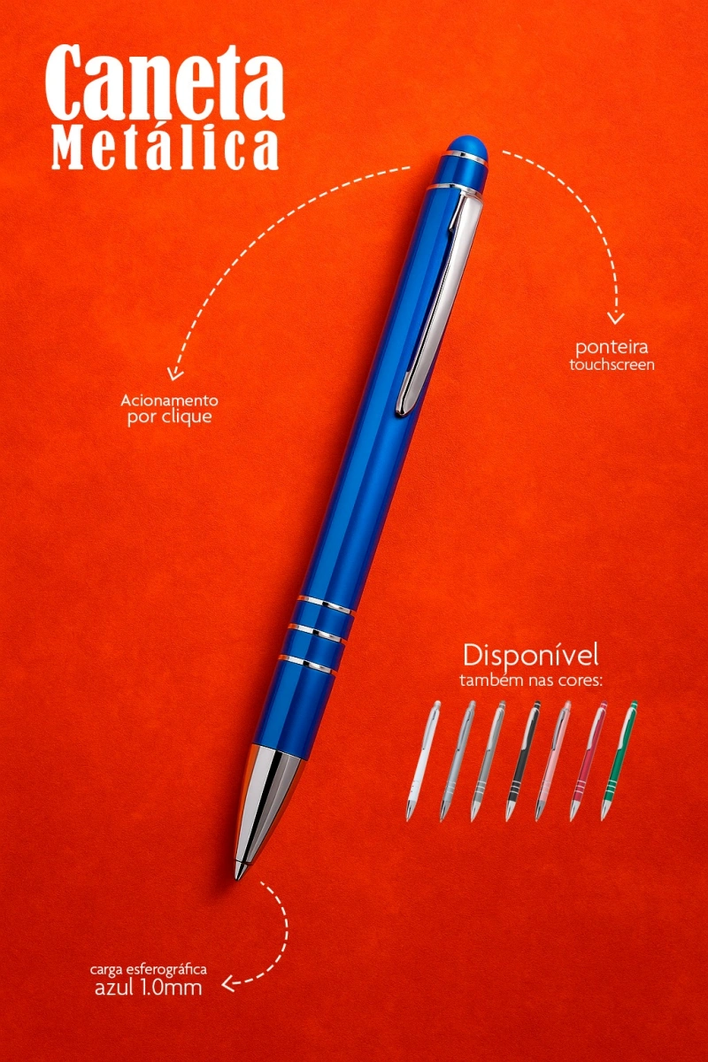 Confecção de canetas personalizadas