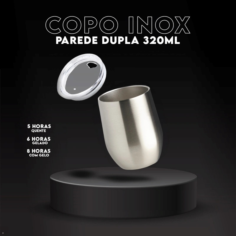 Copo térmico para cerveja personalizado