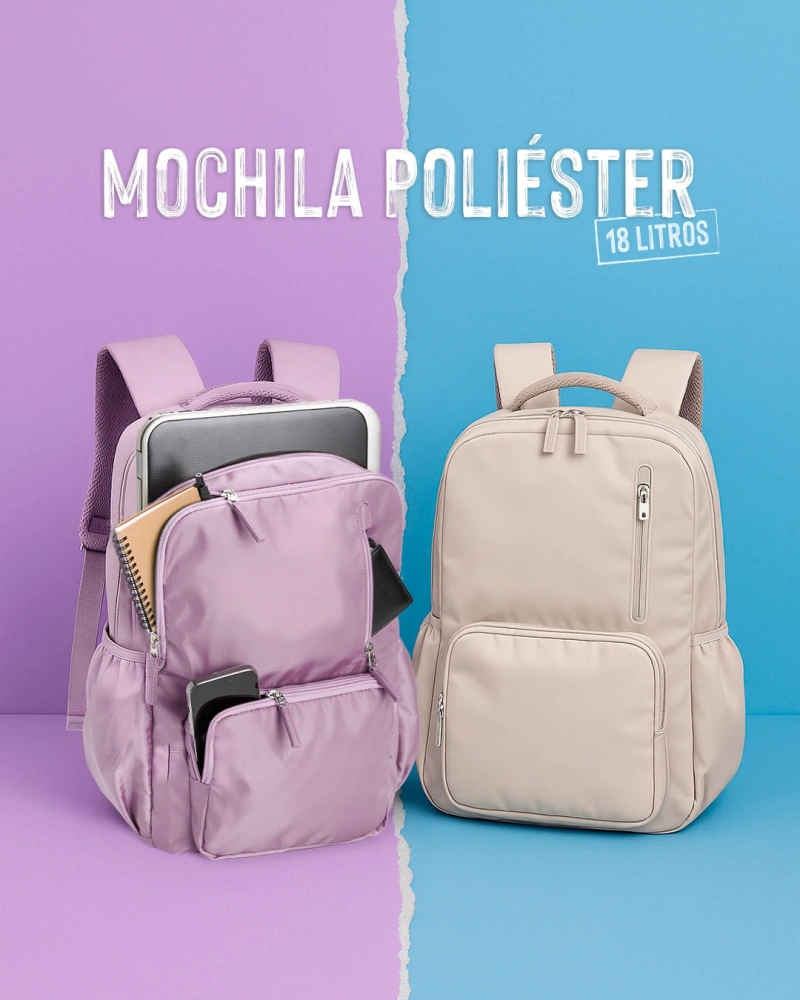Mochila promocional personalizada
