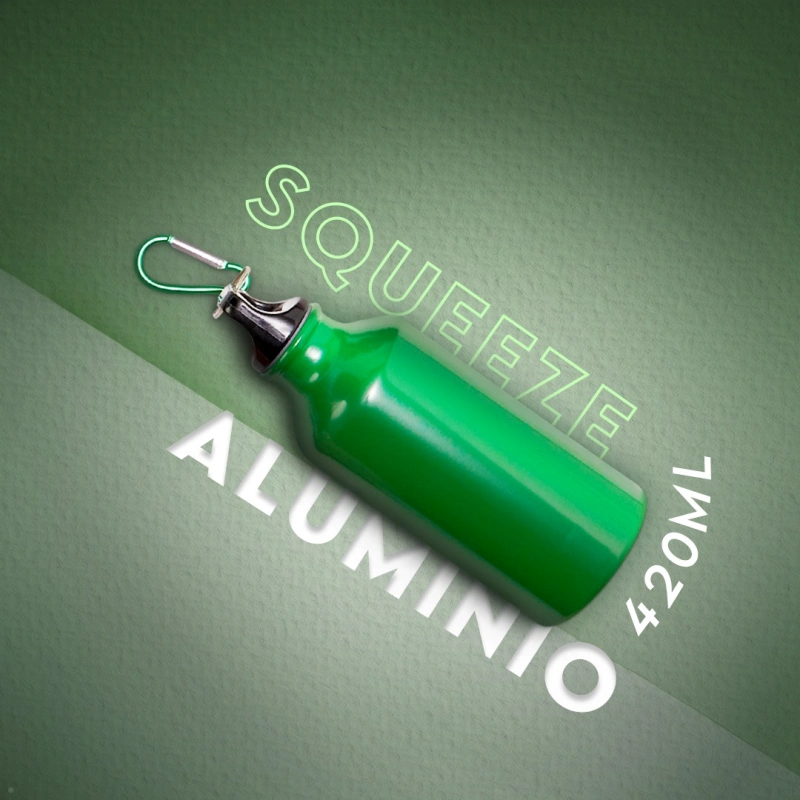 Squeeze de alumínio personalizado