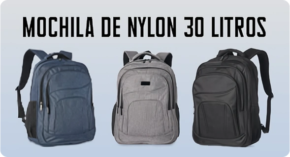 Mochila de Nylon 30 Litros